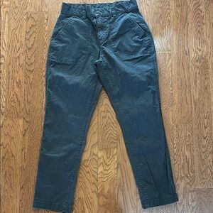 Eddie Bauer Gray Ankle Cropped Pants